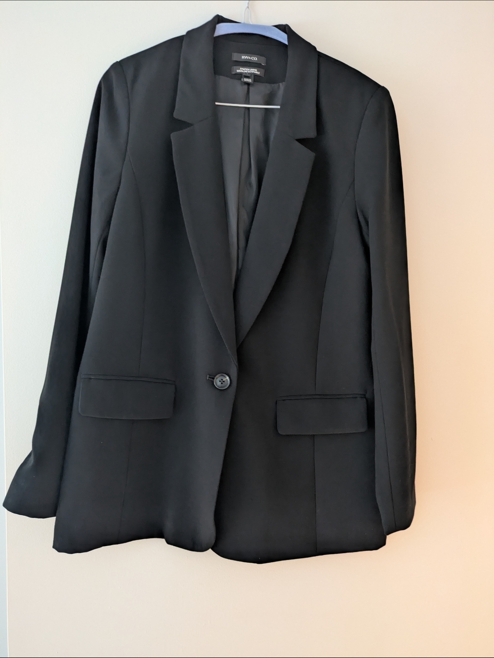 3/$20 Bundle Deal, RW&CO. Black Blazer Size 6